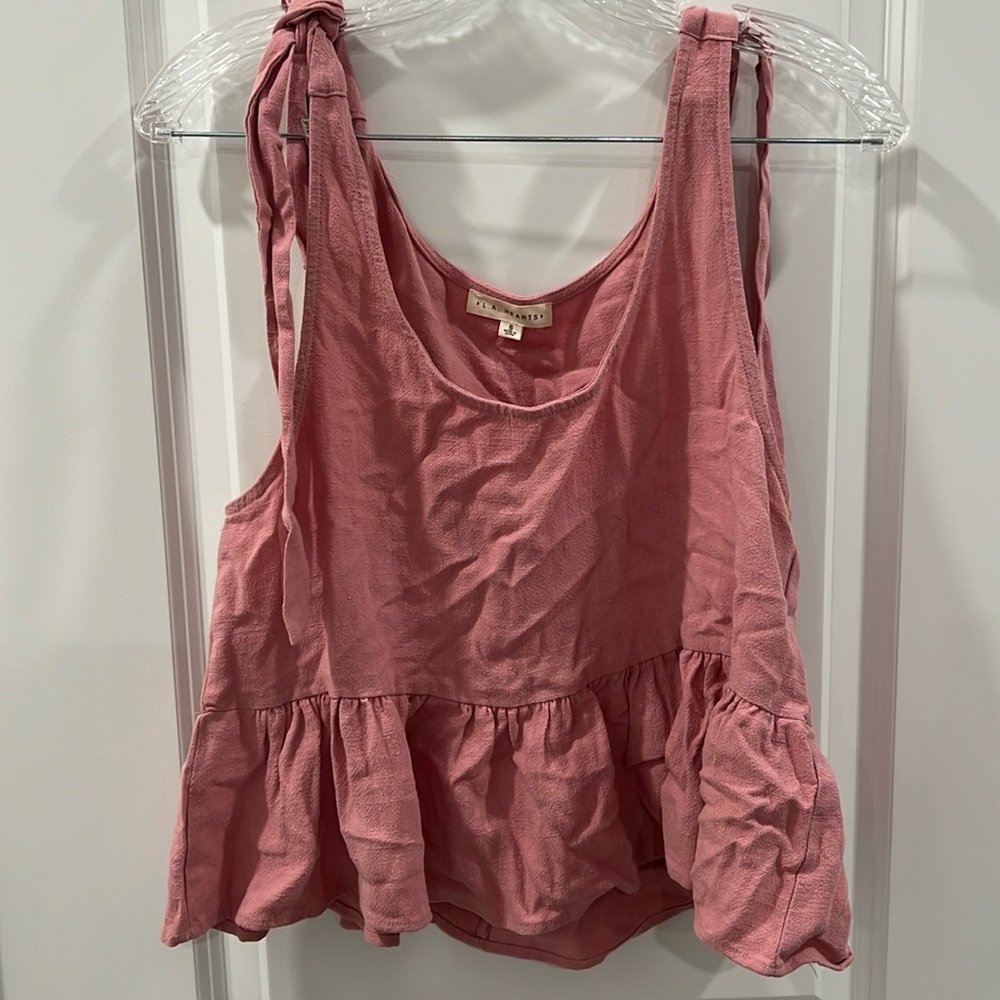 LA Hearts Tie-Up Tank